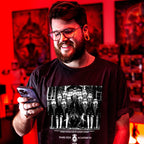 Immagine del prodotto Maglietta Dark Side Academy 83 per fan di Star Wars nera