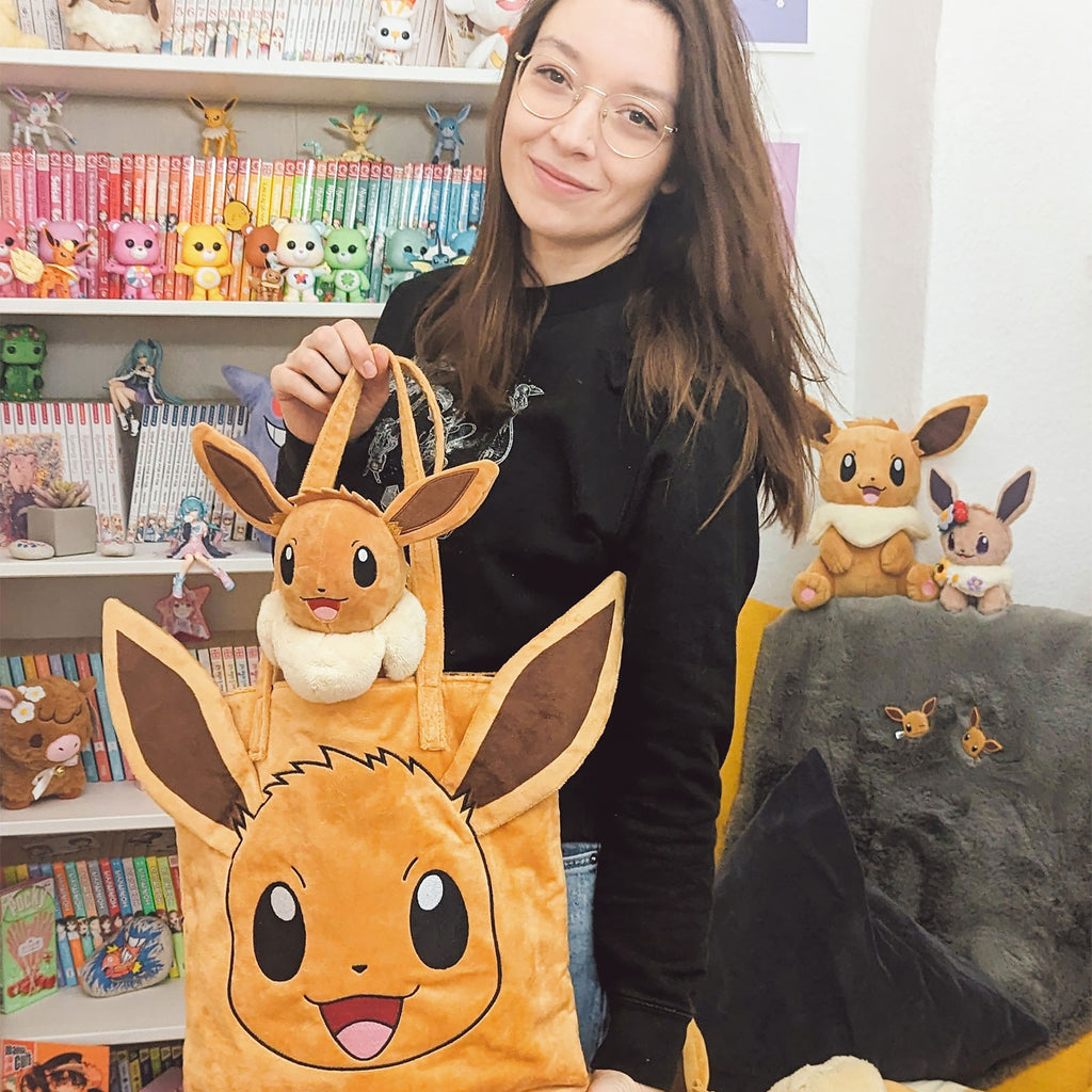 Immagine del prodotto Pokemon - Borsa da shopping in peluche Eevee
