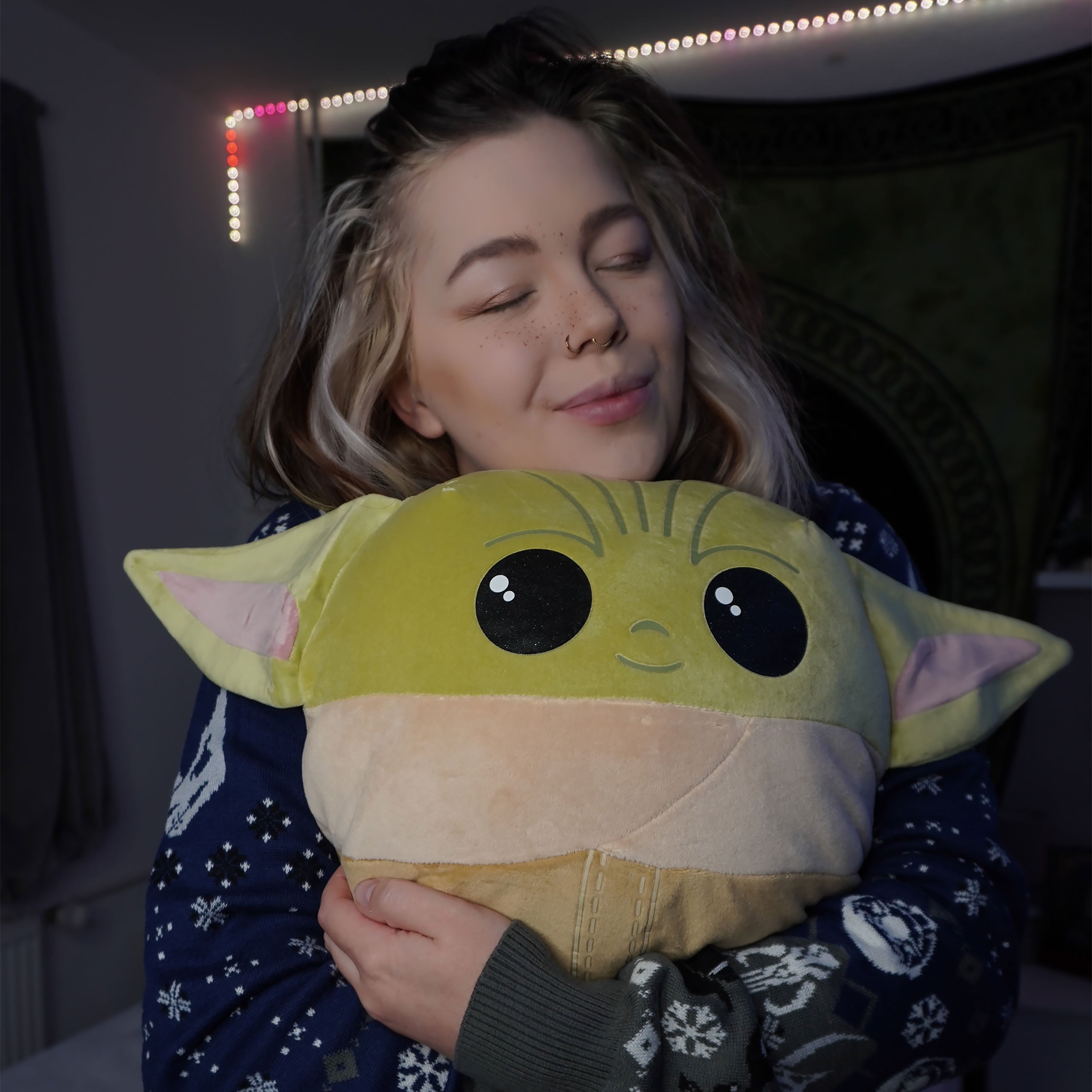 Immagine del prodotto Cuscino in peluche Grogu Squishy Beanies 39cm - Star Wars The Mandalorian