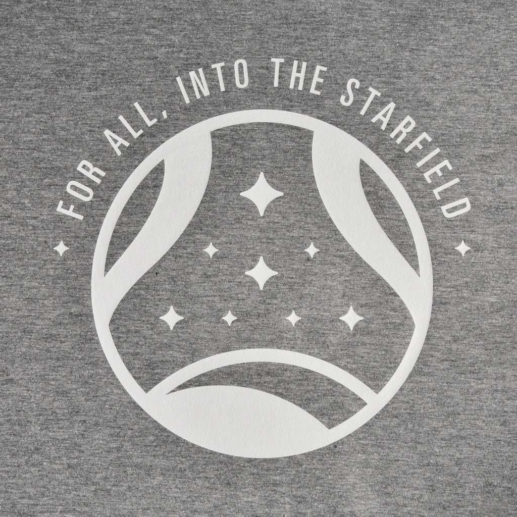 Image produit Starfield - T-shirt Into The Starfield gris