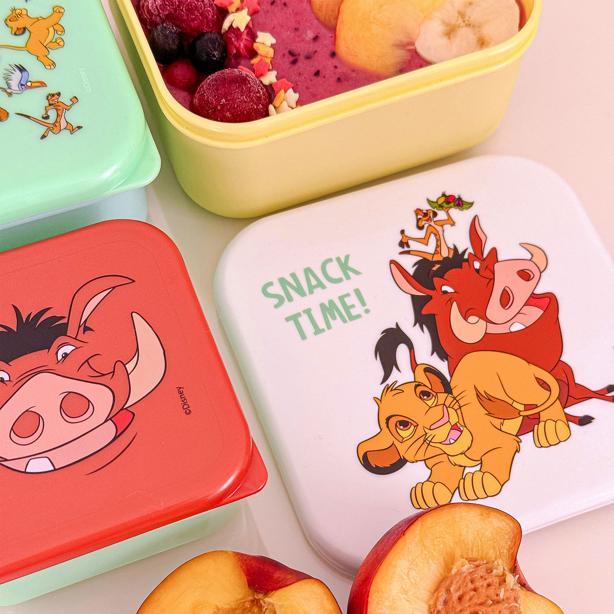 Image produit Le Roi Lion - Simba and Friends Lot de 3 boîtes à lunch