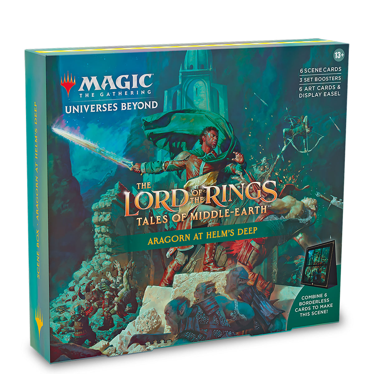 Image produit Seigneur des Anneaux Tales of Middle-Earth - Aragorn At Helm's Deep Character Box - Magic The Gathering