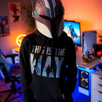 Image produit Ceci est le sweat à capuche Way pour les fans de Star Wars noir