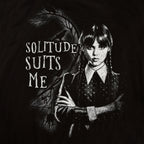 Image produit Mercredi - La Solitude Me Va Bien Cardigan À Capuche