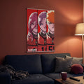 Immagine del prodotto Blue Lock - Rotolo da parete del team rosso