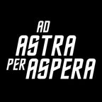 Immagine del prodotto T-shirt Ad Astra Per Aspera per fan di Star Trek nera