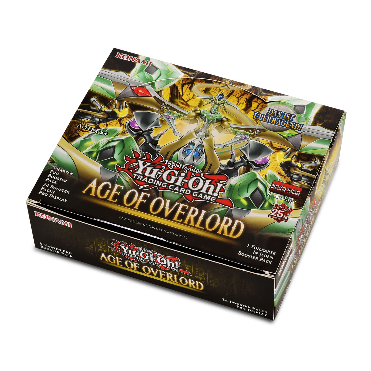 Image produit Yu-Gi-Oh! - Age of Overlord Booster Display allemand
