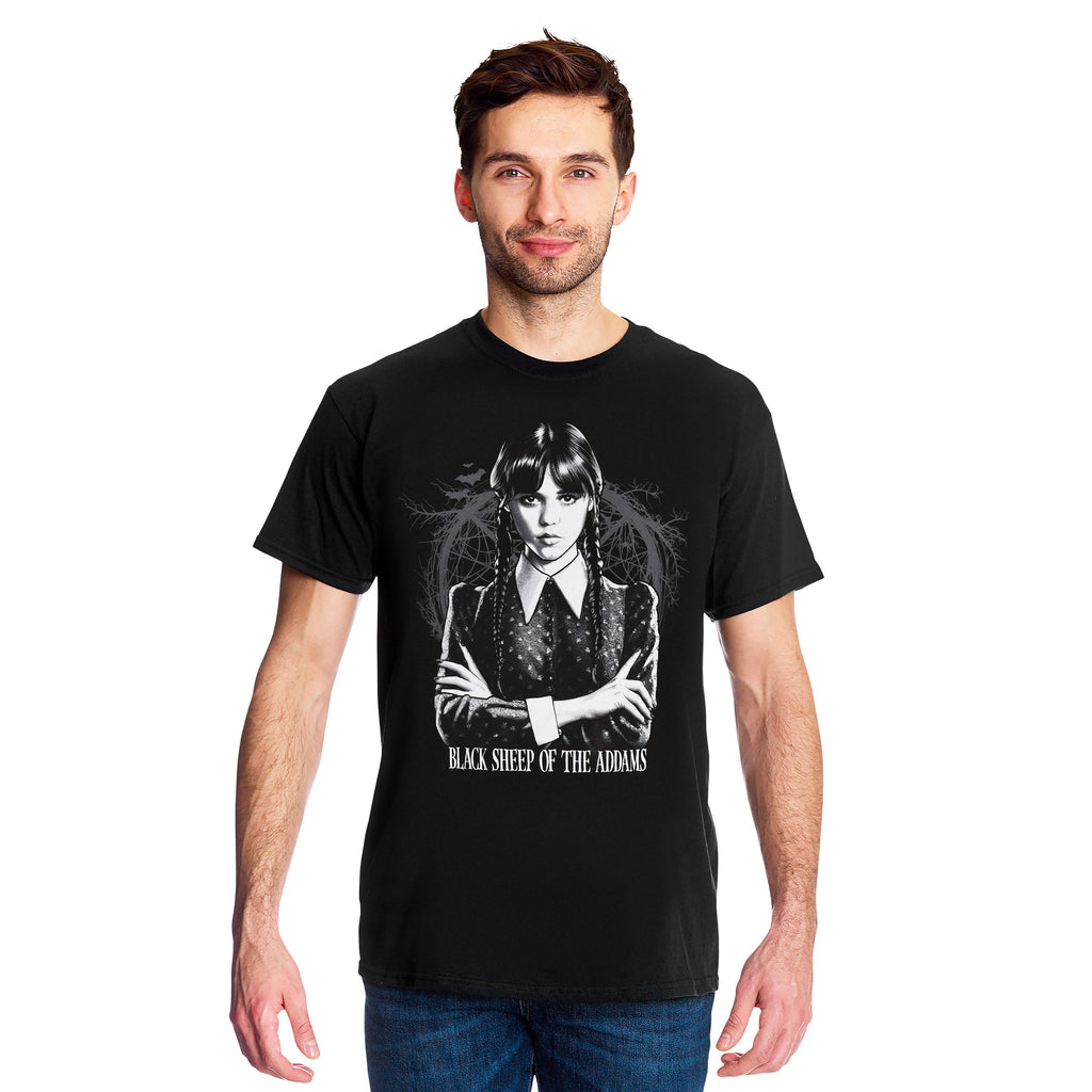 Image produit Mercredi - T-shirt Black Sheep noir