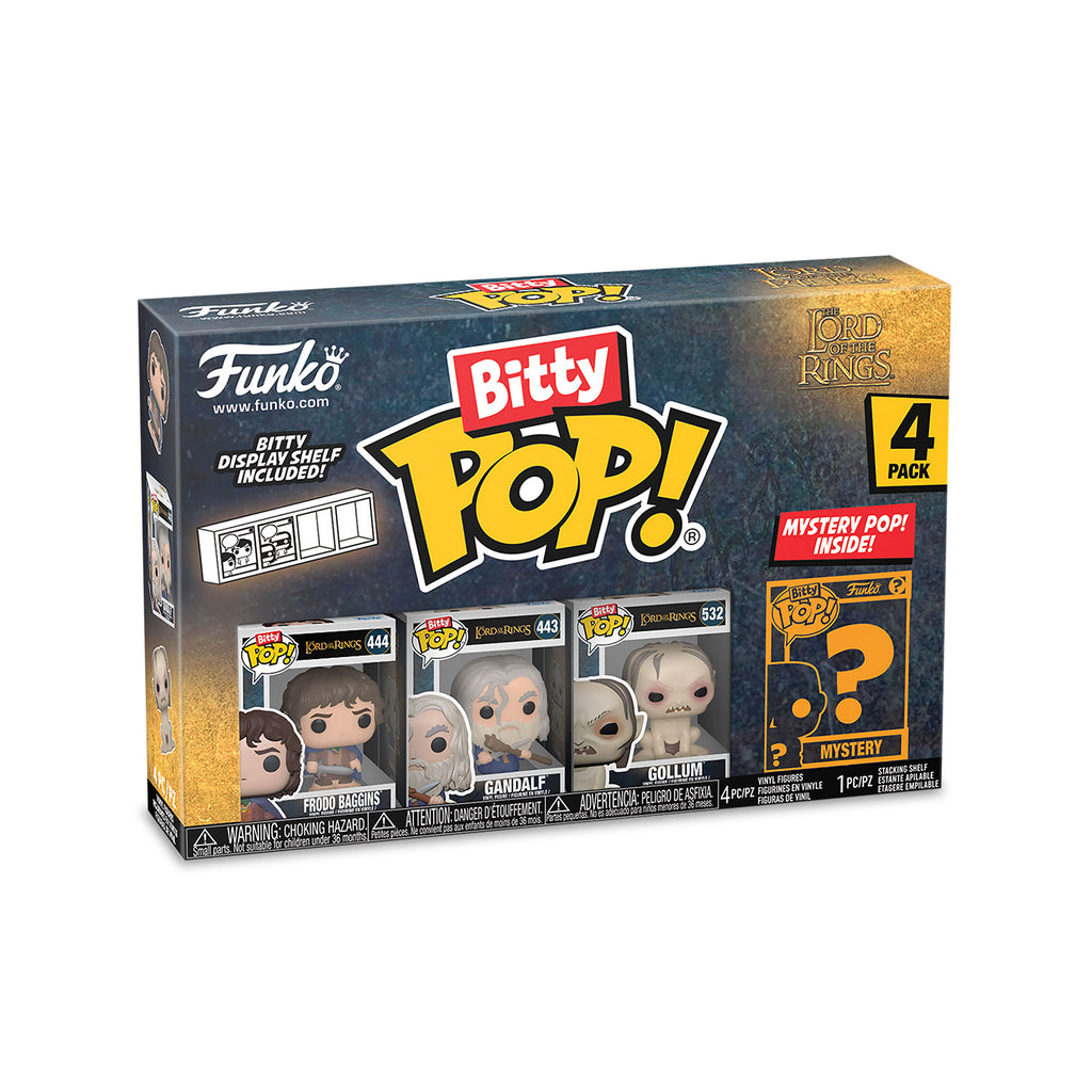 Produktbild Der Herr der Ringe - Funko Bitty Pop 4er Figuren Set Serie 1
