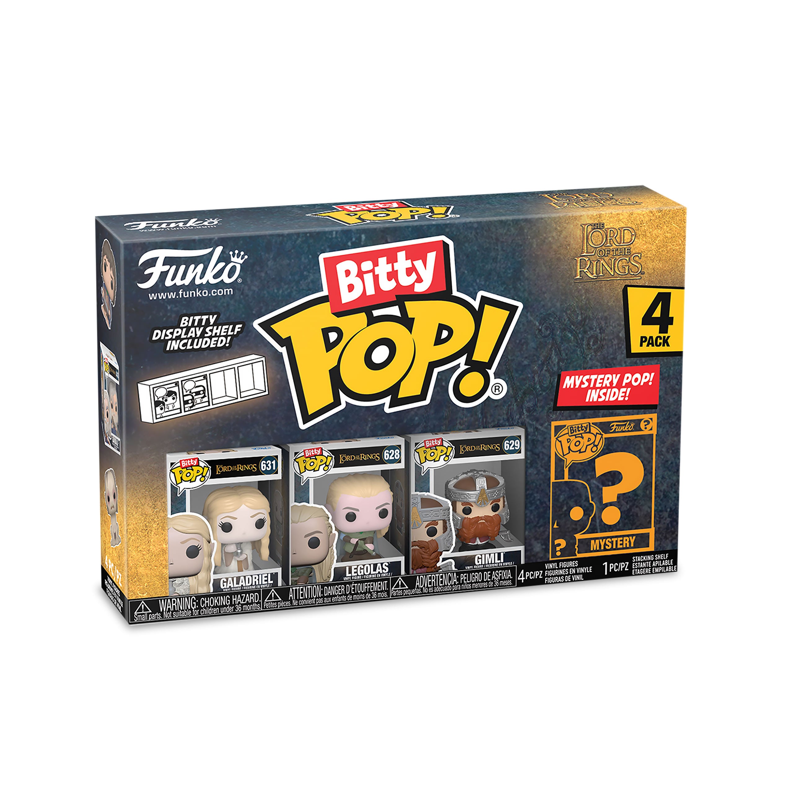 Produktbild Der Herr der Ringe - Funko Bitty Pop 4er Figuren Set Serie 2
