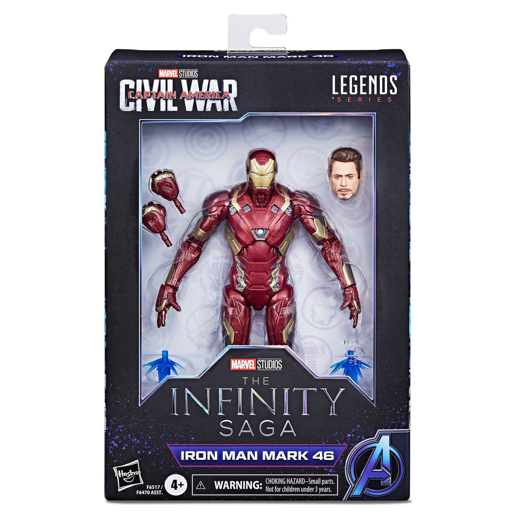 Image produit The Infinity Saga - Iron Man Mark 46 Marvel Legends Series Figurine d'action