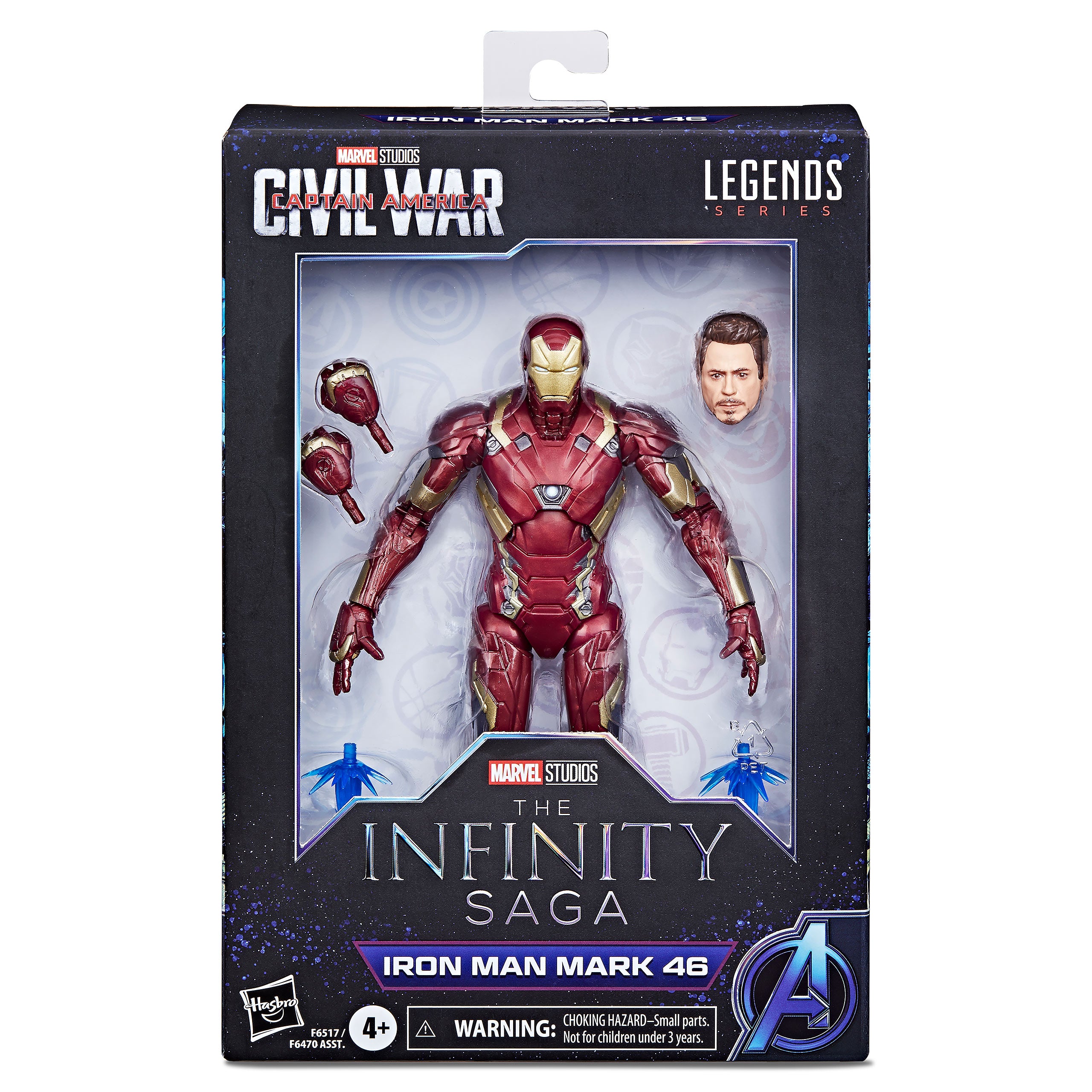 Image produit The Infinity Saga - Iron Man Mark 46 Marvel Legends Series Figurine d'action