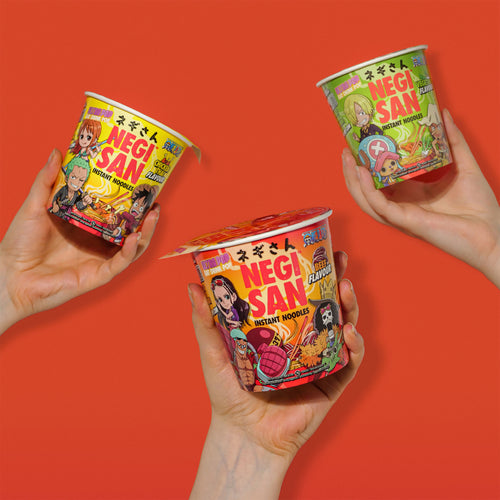 Immagine del prodotto One Piece Ramen - Sanji, Usopp e Chopper Vegetable Instant-Noodles