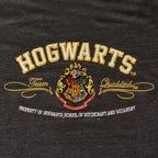 Image produit Harry Potter - T-shirt gris avec blason de Poudlard