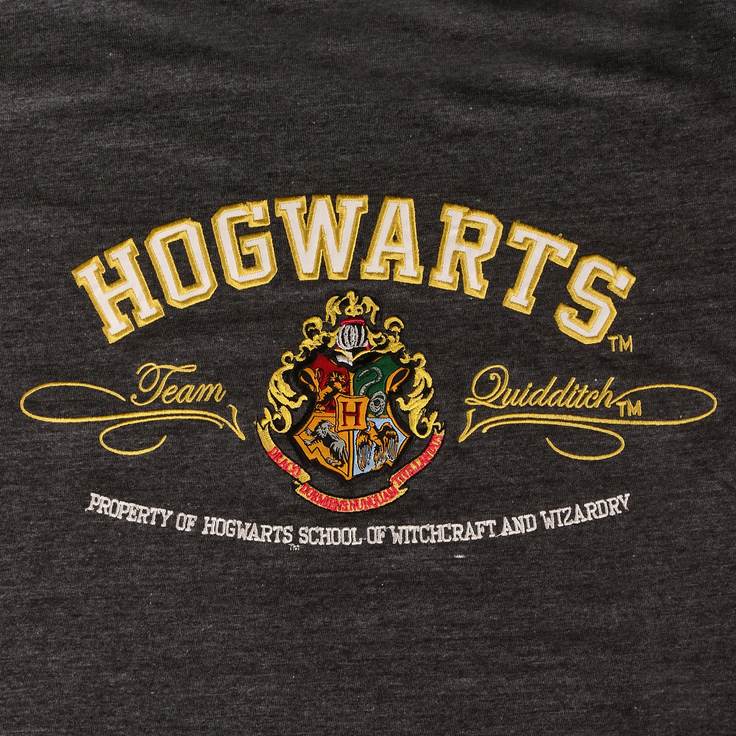 Image produit Harry Potter - T-shirt gris avec blason de Poudlard