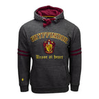 Produktbild Harry Potter - Gryffindor Wappen Premium Hoodie grau