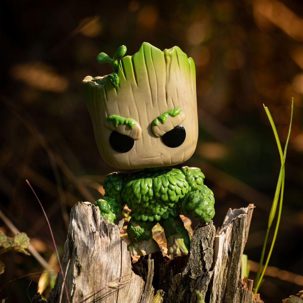 Immagine del prodotto Marvel - Noi Siamo Groot Hulk Funko Pop Figura a Testa Oscillante