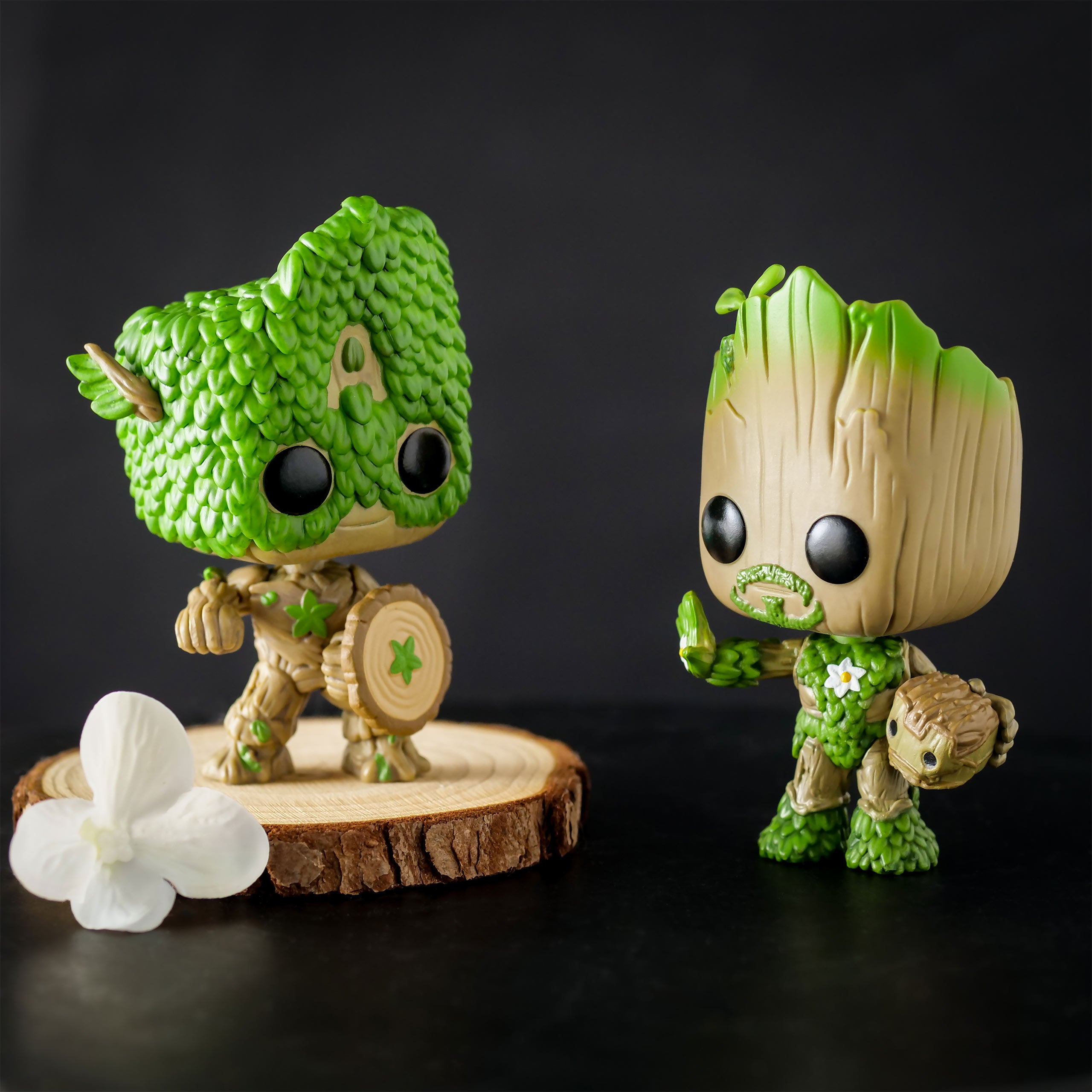 Produktbild Marvel - We Are Groot Iron Man Funko Pop Wackelkopf-Figur