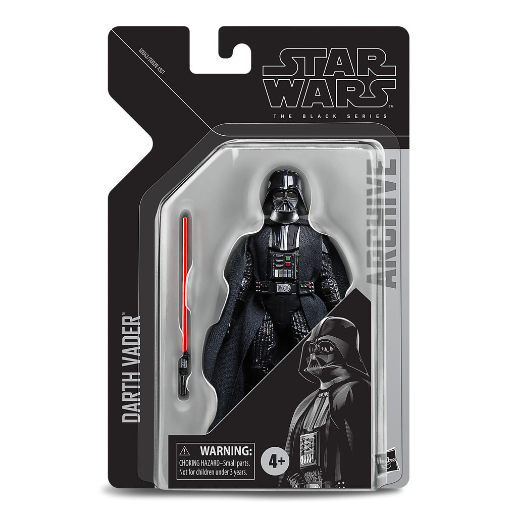 Immagine del prodotto Star Wars - Darth Vader con spada laser Serie Nera Action figure