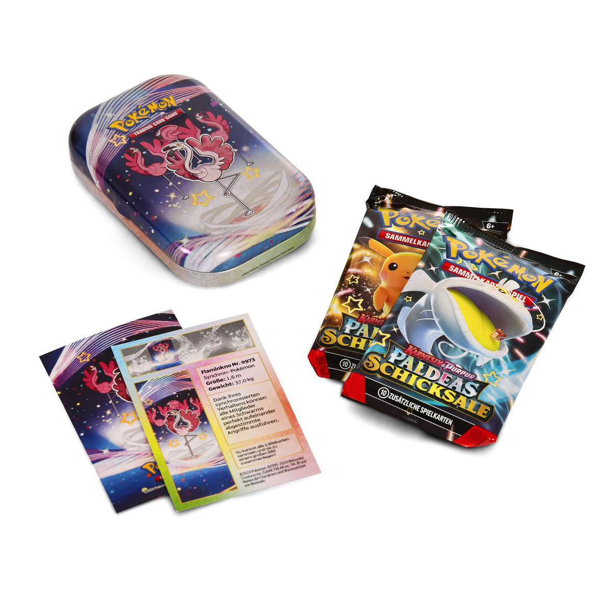 Immagine del prodotto Pokemon - Cremisi & Porpora Destini di Paldeas Box Mini di Carte Collezionabili