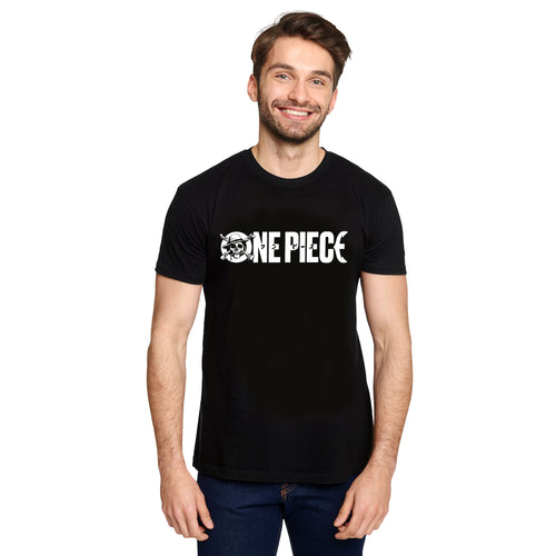 Immagine del prodotto One Piece - T-shirt nera con logo della serie