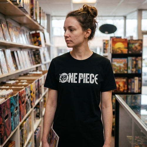 Immagine del prodotto One Piece - T-shirt nera con logo della serie