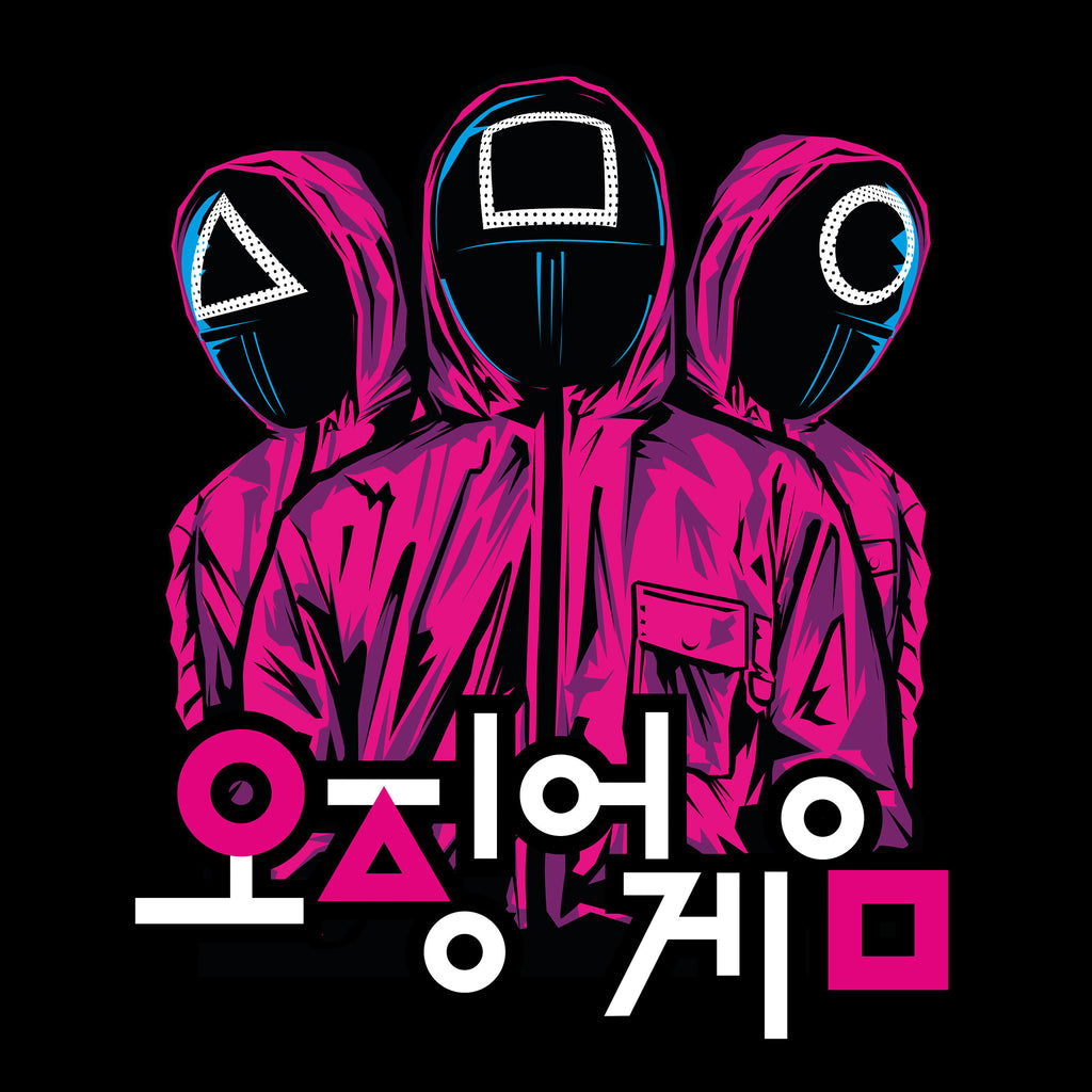 Produktbild Squid Game - Guards T-Shirt schwarz
