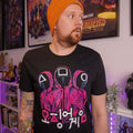Produktbild Squid Game - Guards T-Shirt schwarz