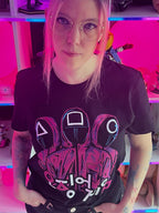 Produktbild Squid Game - Guards T-Shirt schwarz