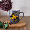 Produktbild Hufflepuff Logo Tasse grau - Harry Potter
