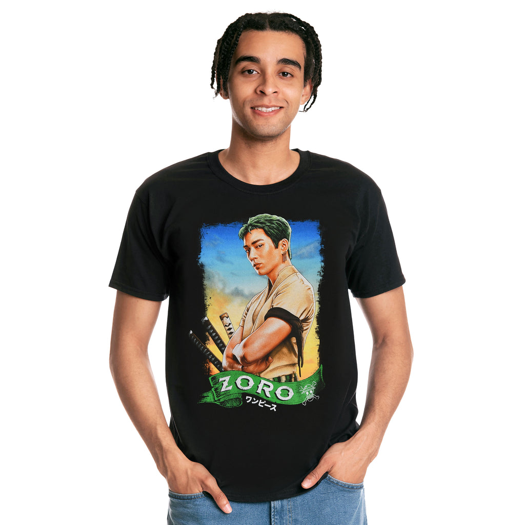 Image produit T-shirt Zoro noir - One Piece