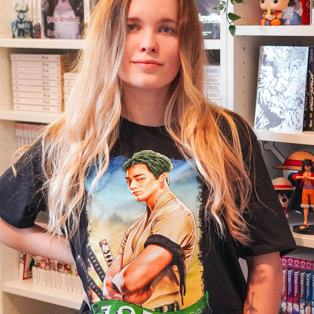 Image produit T-shirt Zoro noir - One Piece