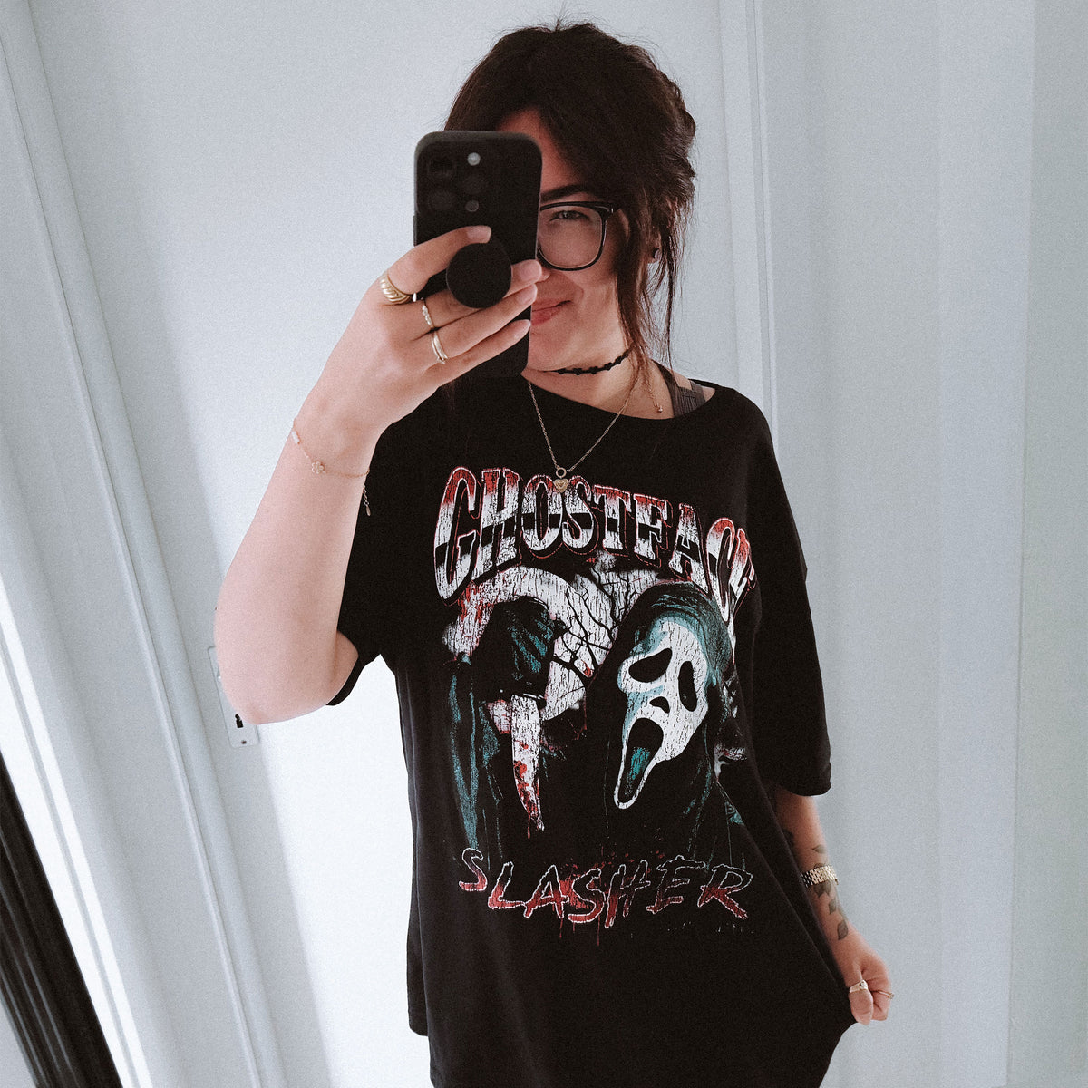 Image produit Ghost Face - T-shirt Slasher noir