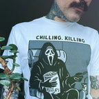 Product image Ghost Face - Chilling, Killing T-Shirt white