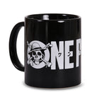 Immagine del prodotto Tazza con logo della serie in bianco e nero - One Piece
