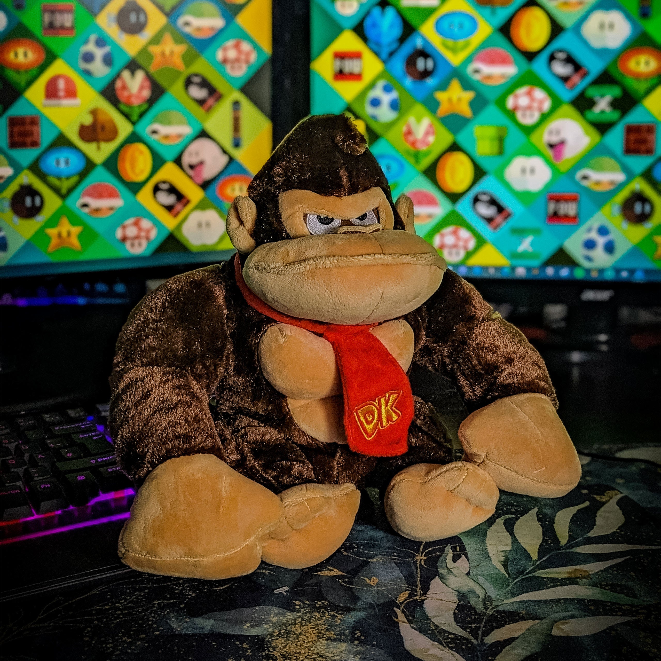 Produktbild Donkey Kong Plüsch Figur - Super Mario