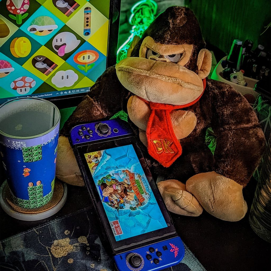 Produktbild Donkey Kong Plüsch Figur - Super Mario