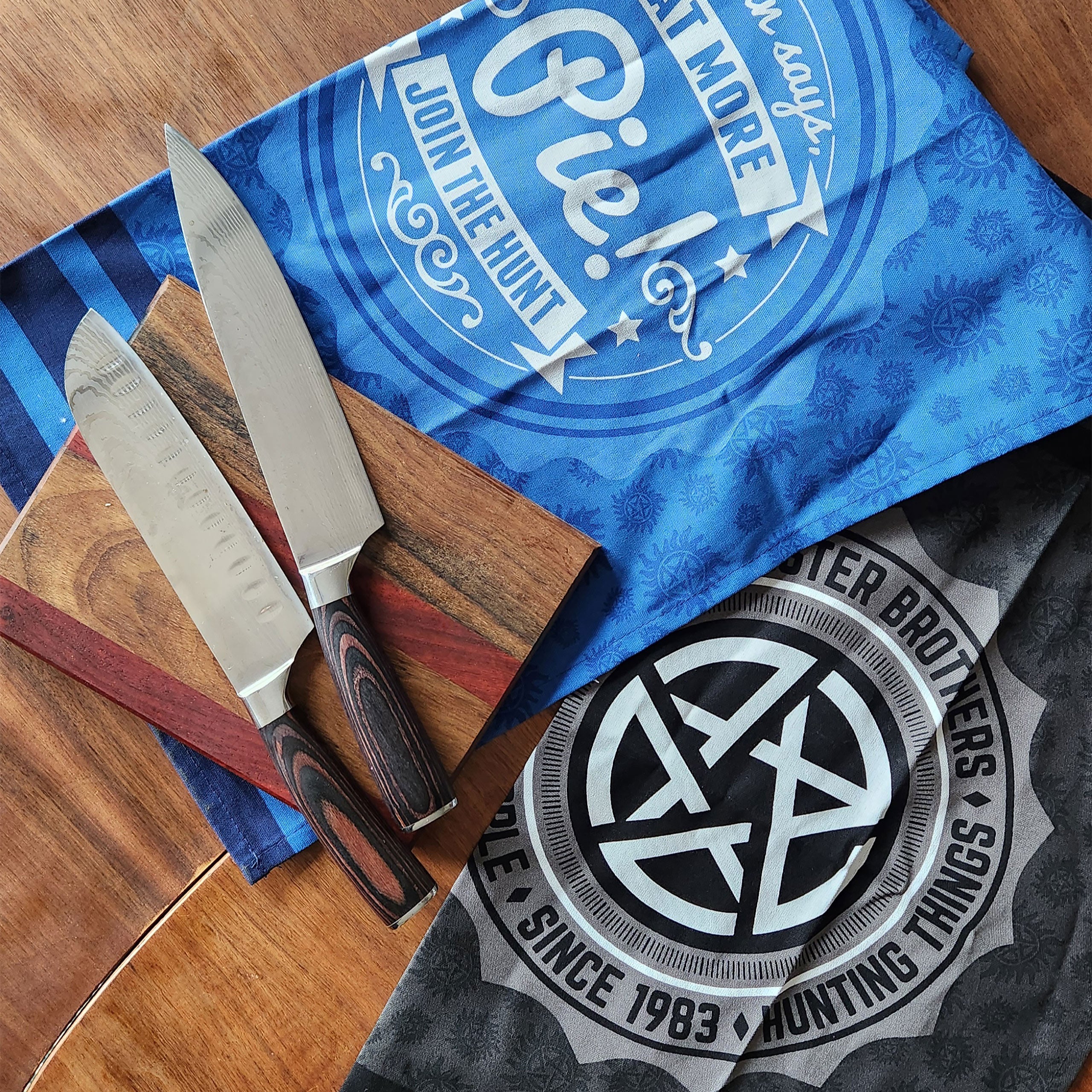Immagine del prodotto Set di strofinacci Pentagramma e Pie - Supernatural