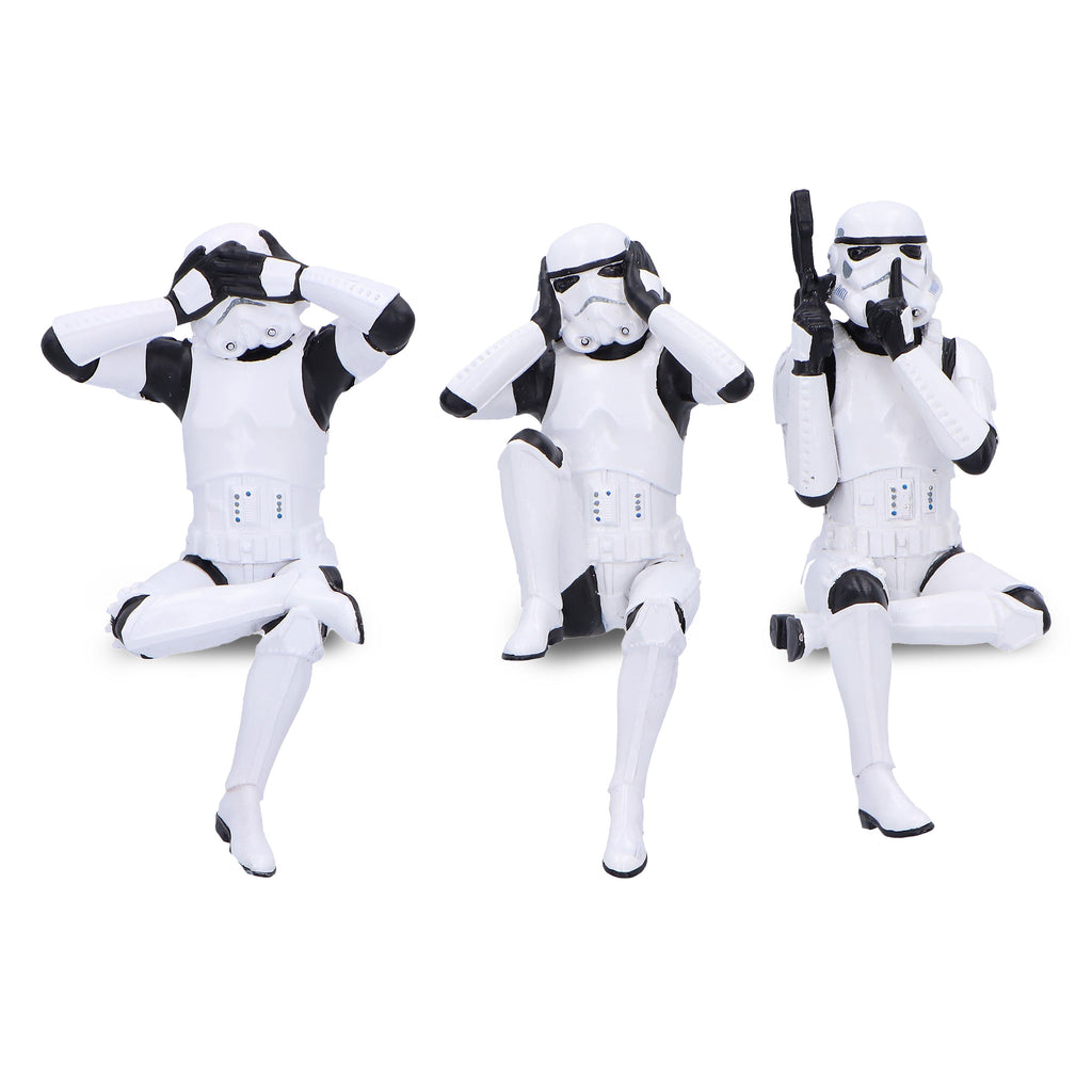 Image produit Set de figurines Original Stormtrooper Don't See Hear Speak assis