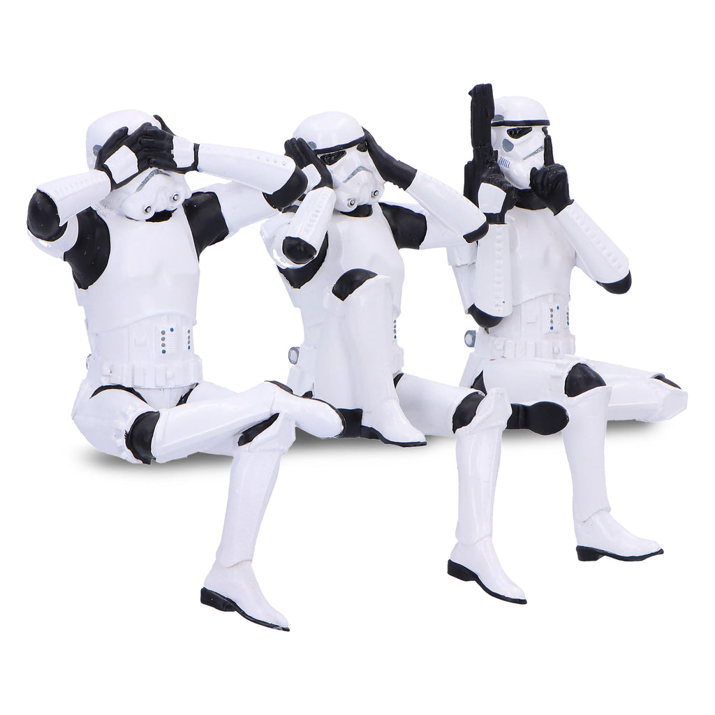 Image produit Set de figurines Original Stormtrooper Don't See Hear Speak assis
