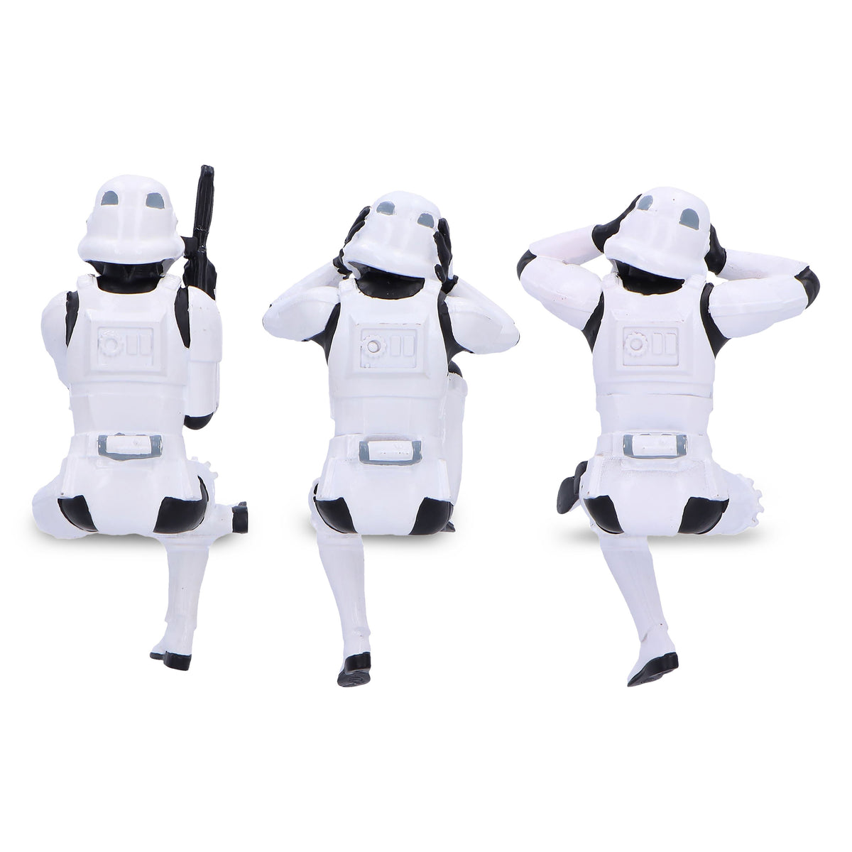 Image produit Set de figurines Original Stormtrooper Don't See Hear Speak assis