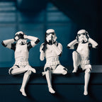 Image produit Set de figurines Original Stormtrooper Don't See Hear Speak assis