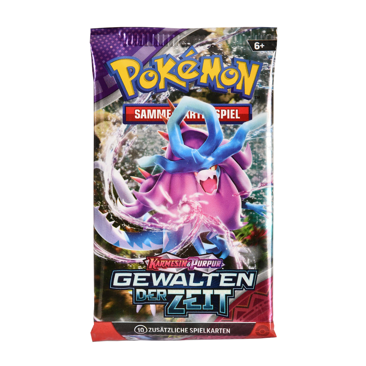 Image produit Pokemon - Forces de Temps Cramoisi & Violet Booster de Cartes à Collectionner