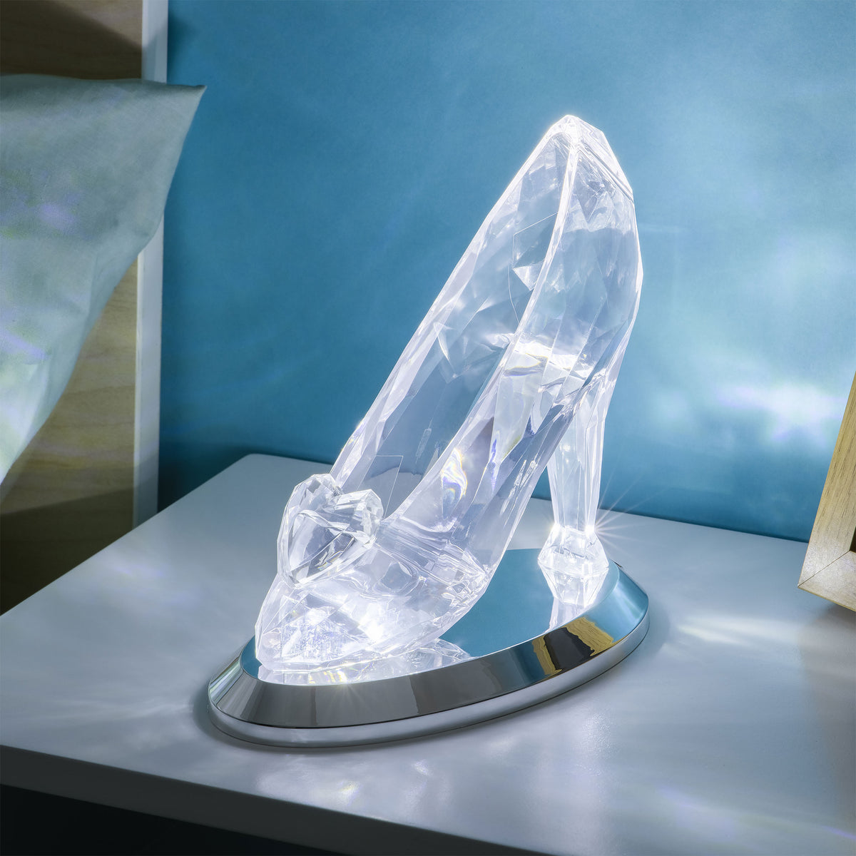 Image produit Cinderella - Lampe de table en verre de pantoufle