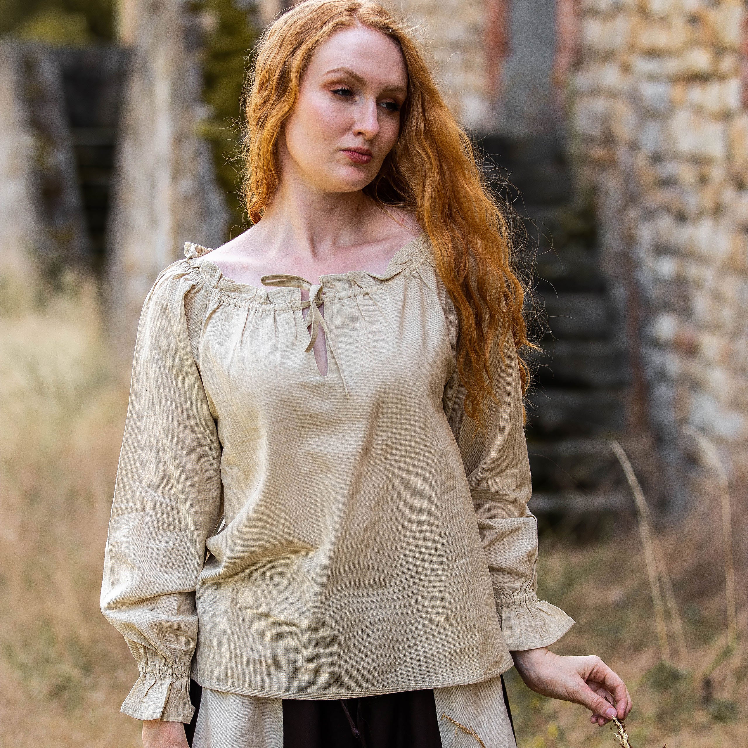 Produktbild Mittelalter Bluse mit Schnürung