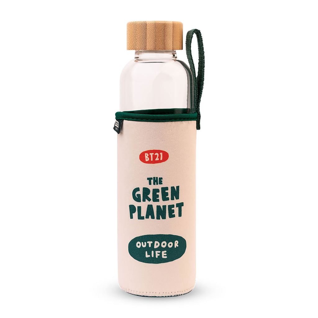 Image produit Line Friends - BT21 Green Planet Bouteille d'eau