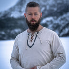 Immagine del prodotto Camicia medievale con bordo naturale