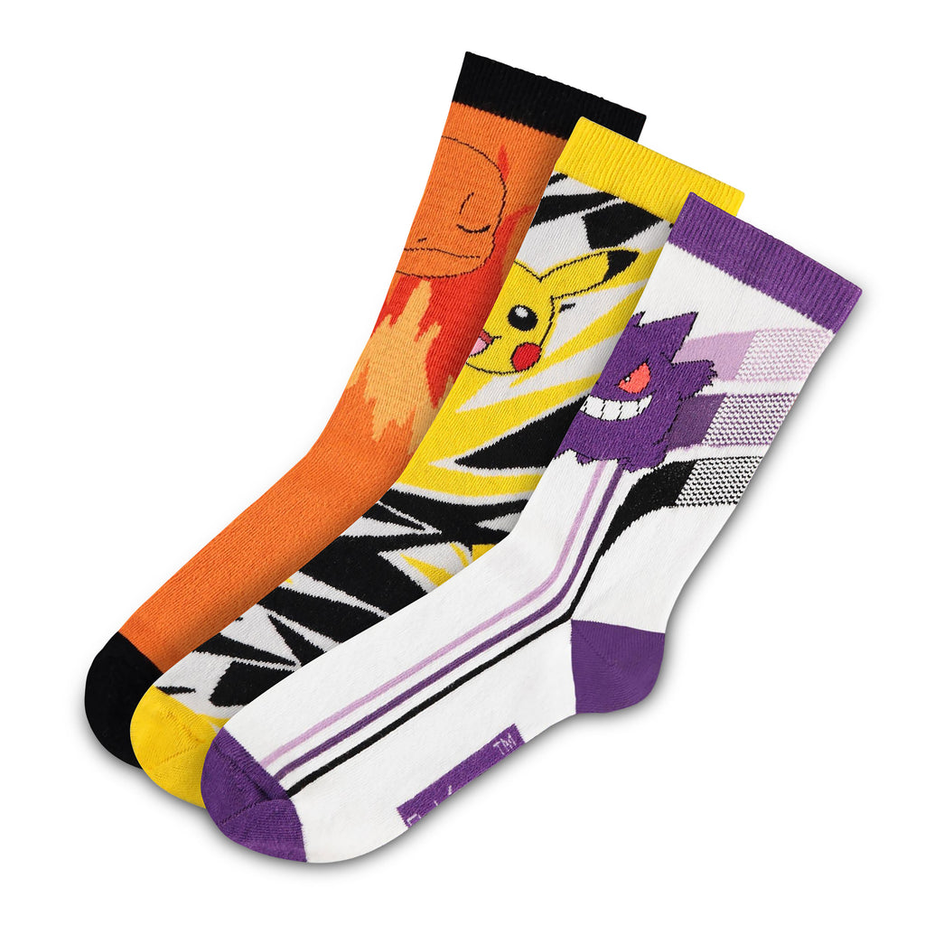 Image produit Pokemon - Lot de 3 chaussettes de l'équipage