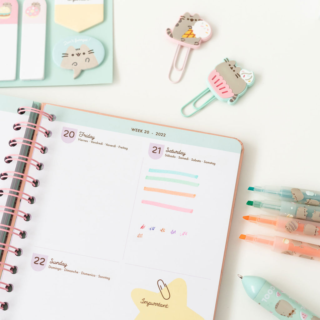 Image produit Pusheen - Ensemble de papeterie Foodie