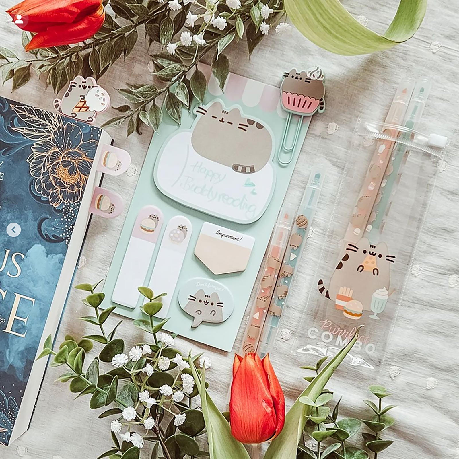 Image produit Pusheen - Ensemble de papeterie Foodie
